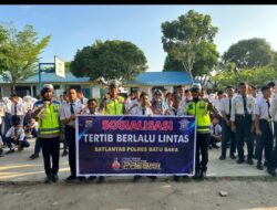 Sat Lantas Polres Batubara “Police Goes To School”