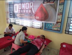 Lapas Narkotika Kelas IIA Pematangsiantar Gelar Donor Darah