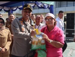 Kapolres Hadiri Pembukaan Pasar Murah Pemko Pematangsiantar