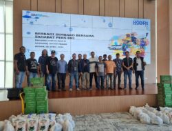BRI Regional Office Medan Bagi Paket Sembako Kepada Sahabat Pers