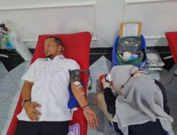 HBP Ke-60, Lapas Kelas IIA Labuhan Ruku Gelar Donor Darah