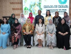 Pererat Tali Silaturahmi, TP PKK Kota Medan Gelar Halal bi Halal