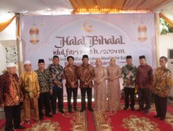 Masyarakat Beramai-ramai Hadiri Halal bi Halal Di Rumah Bupati dan Wakil Bupati Sergai