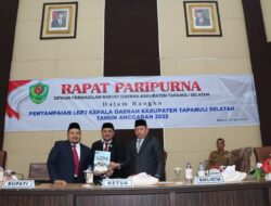 Bupati Tapsel Sampaikan LKPJ Tahun 2023