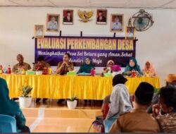 Tim Penilai Lomba Desa Kabupaten Asahan Lakukan Evaluasi Perkembangan di Sei Beluru