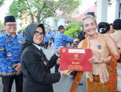 Wali Kota Pematangsiantar Inspektur Upacara Peringatan Hari Otonomi Daerah XXVIII Tahun 2024