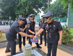 HBP Ke – 60, Lapas Labuhan Ruku Tabur Bunga