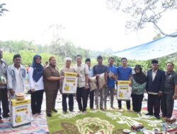 Bupati Tapsel Hadiri Tanam Perdana Bibit Padi Varietas Unggul di Sipirok