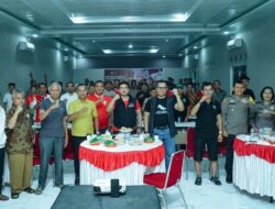 Pj Dan Kapolres Batubara Nobar Semifinal AFC U-23