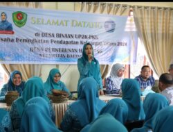 Rosalina Berharap Perkebunan Hapesong Bisa Jadi Desa Wiraswasta Kreatif