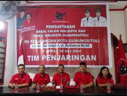 PDIP Gunungsitoli Buka Pendaftaran Balon Walikota dan Wakil