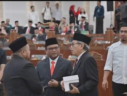 Pj Wali Kota Padangsidimpuan Hadiri Sidang Paripurna HUT ke 76  Pemprovsu