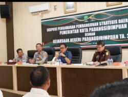 Plt Sekda Kota Padangsidimpuan Ikuti Ekspose PPSD Dengan Kejaksaan