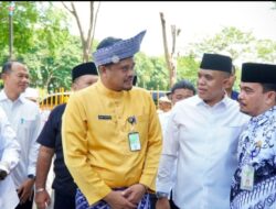 Wali Kota Medan Hadiri Halal Bi Halal Pemkab Langkat