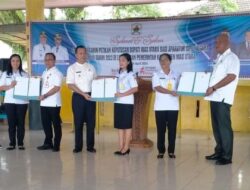 Pemkab Nias Utara Serahkan SK  Pengangkatan 669 PPPK