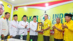 Pengurus DPW PKS Silaturahmi Ke DPD Golkar Sumut