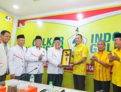 Pengurus DPW PKS Silaturahmi Ke DPD Golkar Sumut