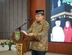 Sekretaris Daerah Kabupaten Asahan Buka Manasik Haji