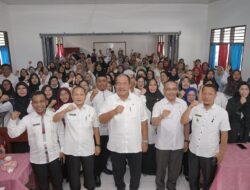 Ka. UPTD SD dan SMP Negeri Dinas Pendidikan Kabupaten Asahan Gelar Halal Bihalal