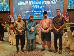 Konjen Malaysia Gelar “Rumah Terbuka Aidilfitri 2024”, Pererat Hubungan Dua Negara