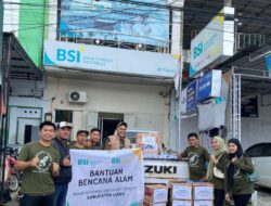 BSI Maslahat dan Bank BSI Bantu  Penyintas Banjir Bandang Luwu Sulsel