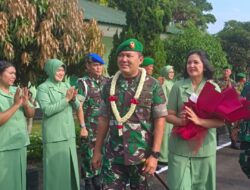 Tradisi Penerimaan dan Pelepasan Danrem 022/Pantai Timur