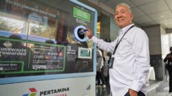 PGN Luncurkan Reverse Vending Machine  Plasticpay