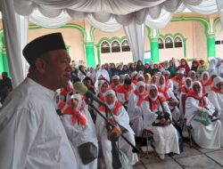 Calhaj Kecamatan Babalan Dan Brandan Barat Dilepas Keberangkatannya