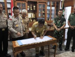 Wali Kota Binjai Tanda Tangani NPHD Pilkada 2024