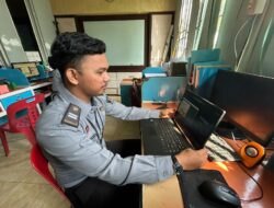 Lapas Labuhan Ruku Ikuti Sosialiasi Manajemen Kehumasan