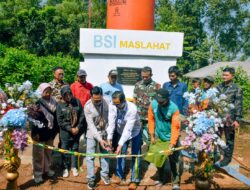 BSI dan BSI Maslahat Resmikan Wakaf Sumur di Subang