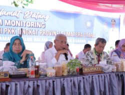 Tim Penilaian Lomba TP PKK Sumut  ke Asahan