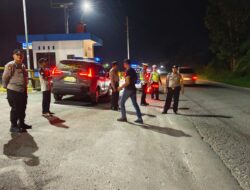 Cegah Aksi Kenakalan Remaja, Polsek Indrapura Patroli Gabungan