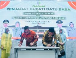 Pisah Sambut Pj Bupati Batubara Dari Nizhamul Ke Heri Wahyudi Marpaung