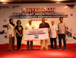 JNE Raih Sertifikasi ISO 27001:2022 untuk Sistem Manajemen Keamanan Informasi