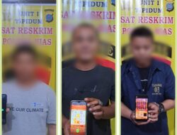 Sat Reskrim Polres Nias Amankan Tersangka Pemain Judi Online