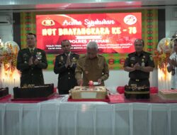 Bupati Asahan Hadiri HUT Ke 78  Bhayangkara