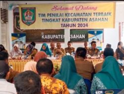 Tim Penilai Kecamatan Pemkab Asahan Kunjungi Kecamatan Meranti