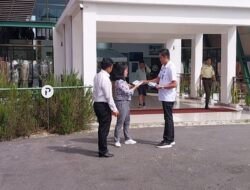 Kantor Imigrasi Kelas II TPI Siantar Bagikan Brosur Pelayanan