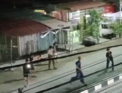 Lagi Aksi Tawuran Remaja Saling Lempar Batu Di Tanjung Tiram
