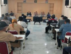 Kapolres Batubara Ngopi Bareng Wartawan