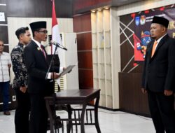 Pj Wali Kota Langsa Lantik Rahmadhani PAW KIP