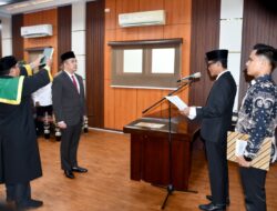 Pj Wali Kota Langsa Lantik Pejabat Pratama