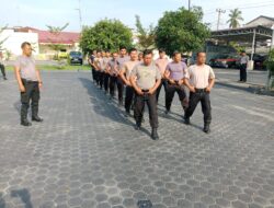 Polres Batubara Siapkan Pleton Dalmas Jelang Pilkada Serentak 2024