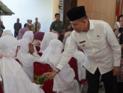 Pj Bupati Sambut Kepulangan Jamaah Haji Langkat