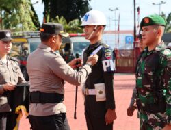 Polres Nias Gelar Apel Pasukan Operasi Toba 2024