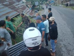 Camat Siantar Martoba Kunjungi 14 Rumah Korban Angin Kencang