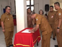 Wali Kota Gunungsitoli Lantik 34 Jabatan PNS