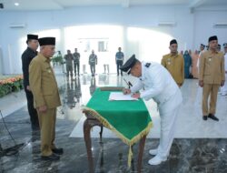 Bupati Asahan Kukuhkan Masa Jabatan 8 Tahun Kepala Desa