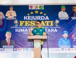 Pj Bupati Batu Bara Buka Kejurda Fespati